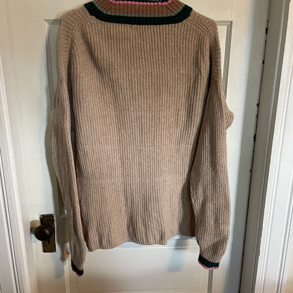 Madewell Forrest tipped v neck sweater - Picture 5 of 8